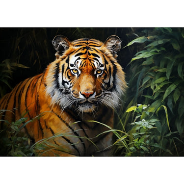 Peinture Tigre Géant